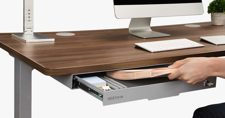 Make Skinny Storage Yours with the Slim Under Desk Storage Drawer 